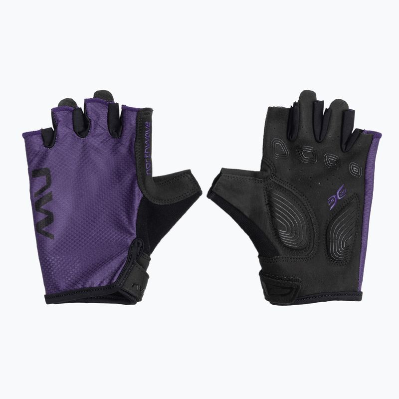 Mănuși de ciclism pentru femei Northwave Active Short Finger dark purple