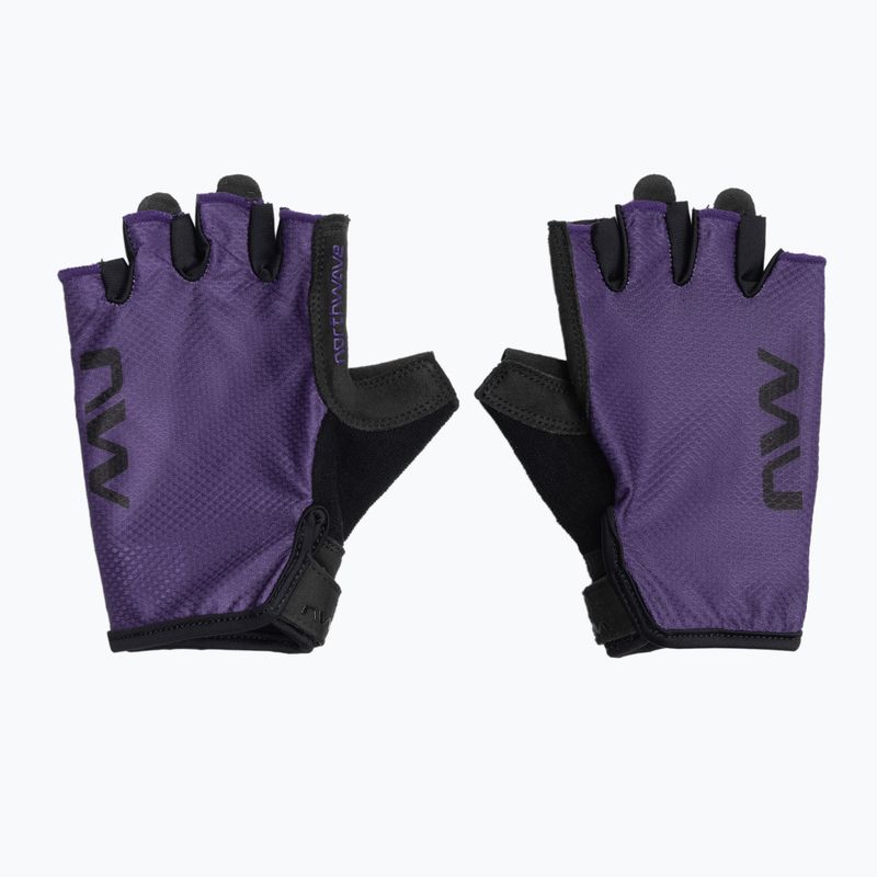 Mănuși de ciclism pentru femei Northwave Active Short Finger dark purple 2