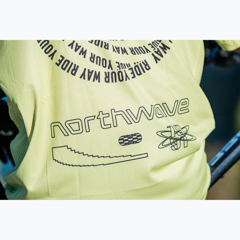Tricou de ciclism pentru bărbați  Northwave Edge 2 cool matcha/black 9