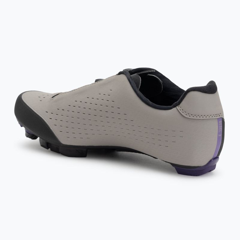 Încălțăminte de ciclism MTB pentru bărbați Northwave Rebel 3 sand/dark purple 3
