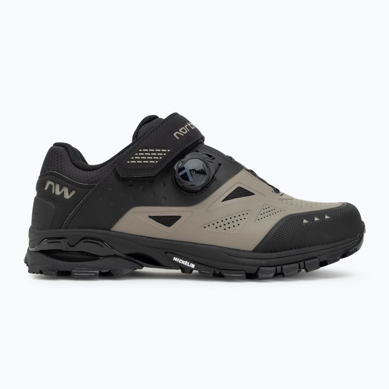 Încălțăminte de ciclism MTB pentru bărbați Northwave Spider Plus 3 sand/black 2