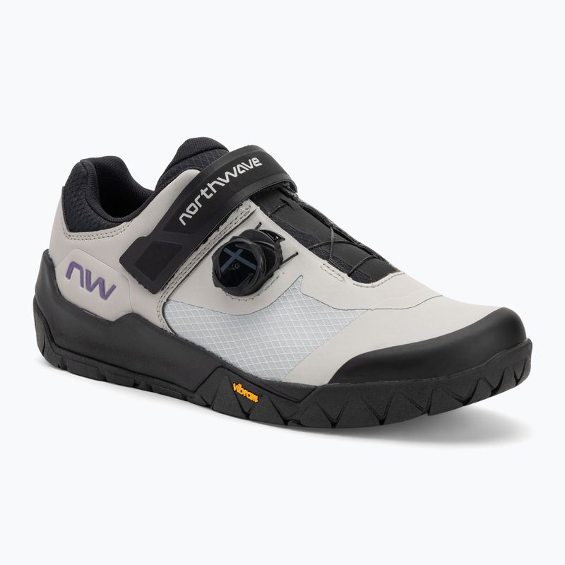 Încălțăminte de ciclism MTB pentru bărbați Northwave Overland Plus light grey/dark purple