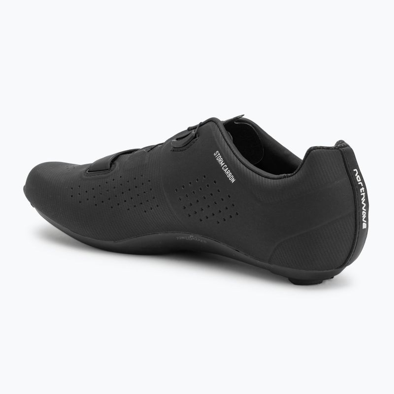Încălțăminte de șosea pentru bărbați  Northwave Storm Carbon black/white 3
