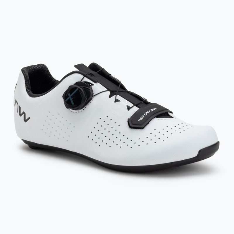 Încălțăminte de șosea pentru bărbați  Northwave Storm Carbon white/black