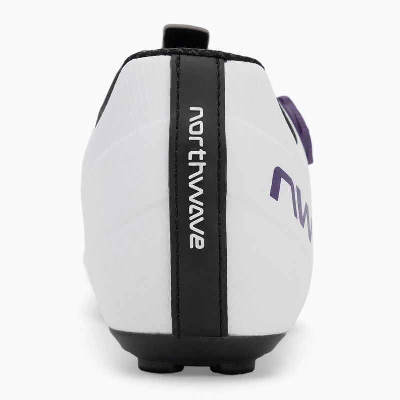 Încălțăminte de șosea pentru femei Northwave Storm Carbon white/dark purple 6