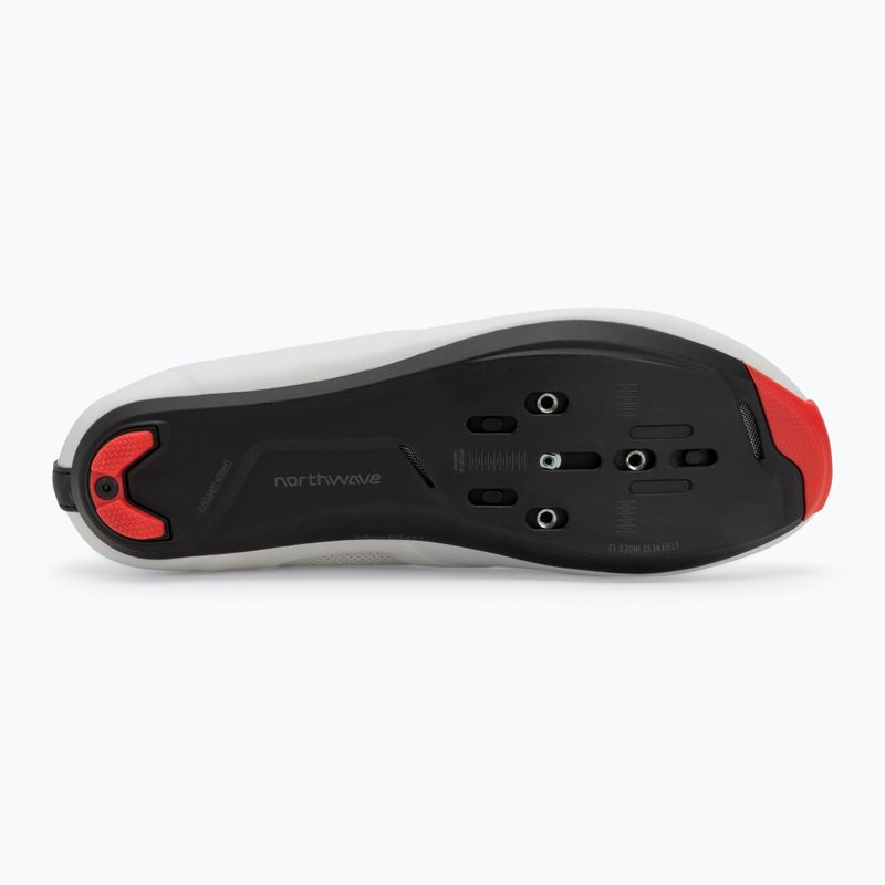 Încălțăminte de șosea pentru bărbați Northwave Revolution white/red fluo 4