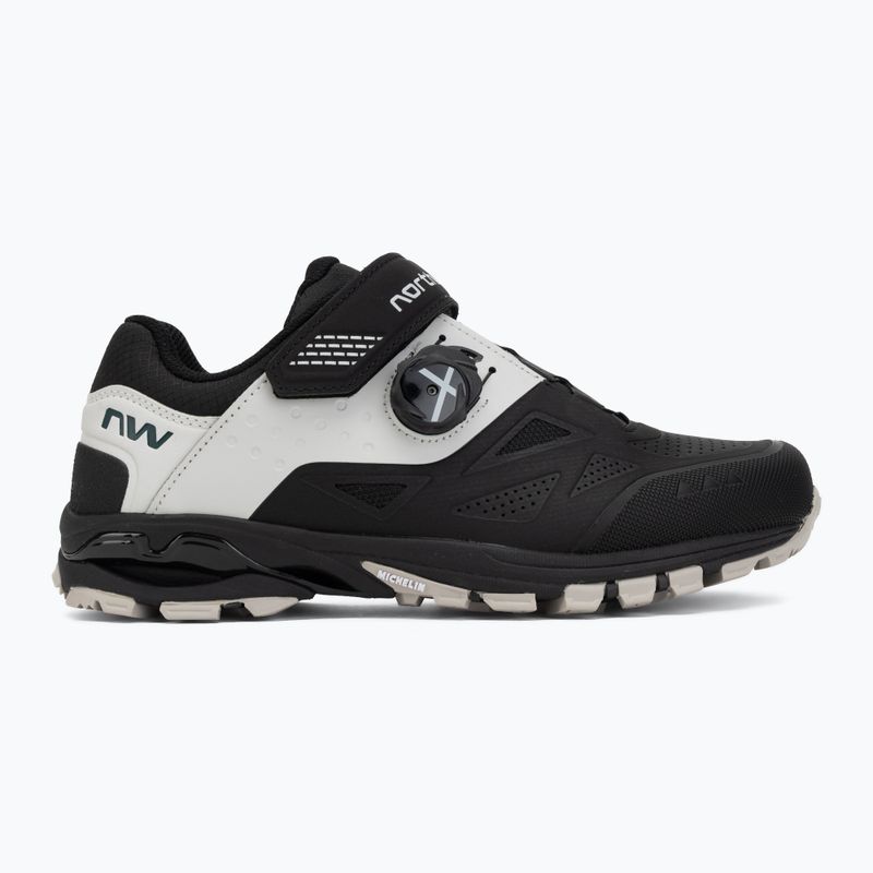 Încălțăminte de ciclism MTB pentru bărbați Northwave Spider Plus 3 black/light grey 2