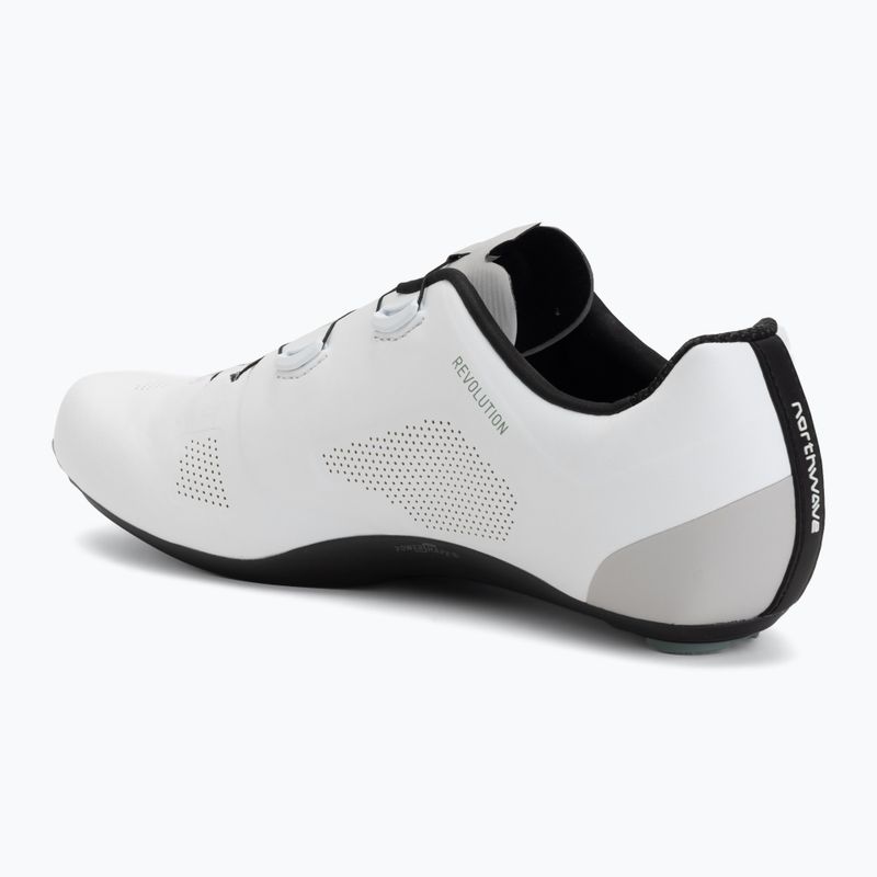 Încălțăminte de șosea pentru bărbați Northwave Revolution white/light grey 3