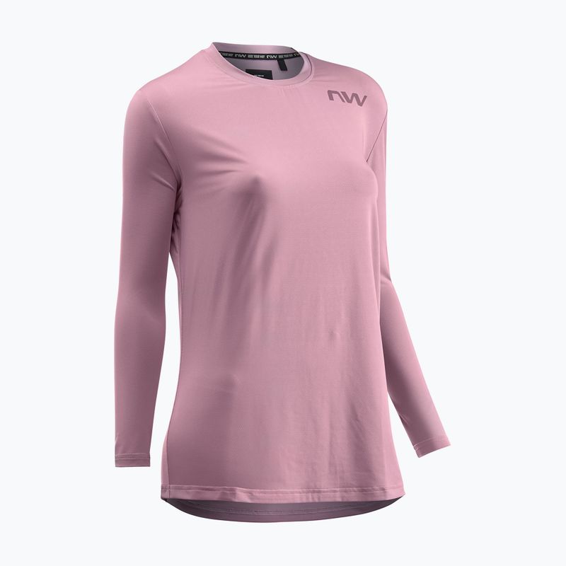 Longsleeve de ciclism pentru femei Northwave Xtrail dusty malva