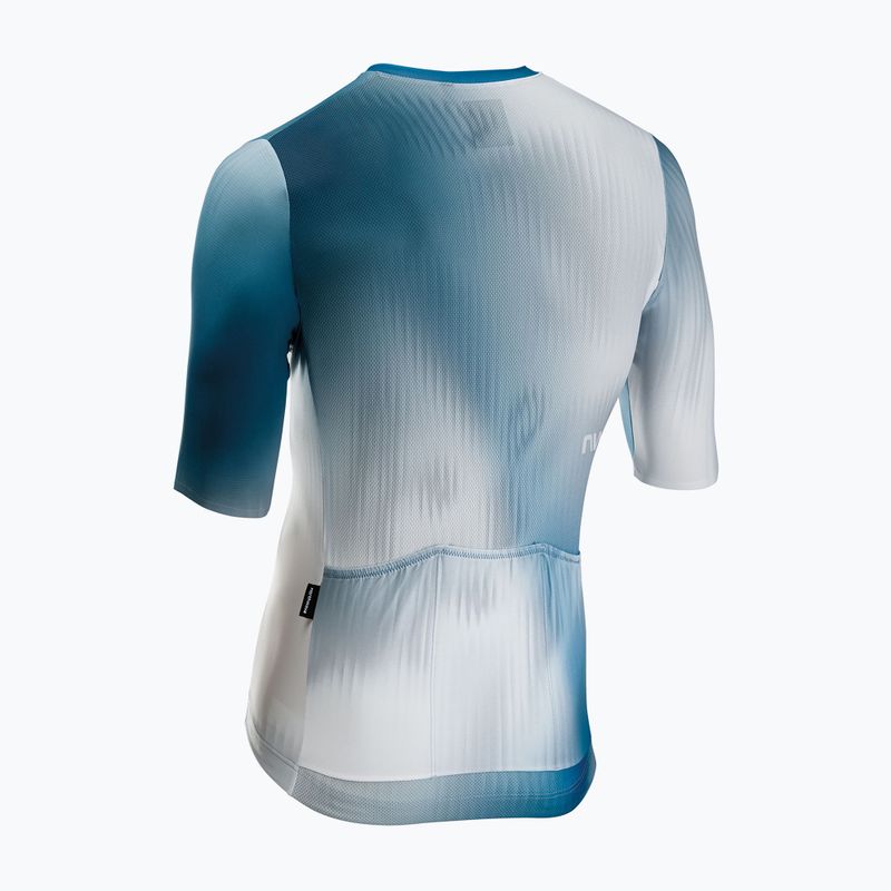 Tricou de ciclism pentru bărbați Northwave Blade white/blue 2