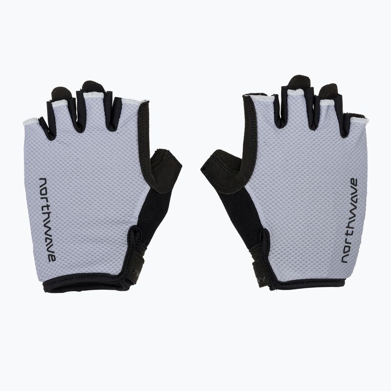 Mănuși de ciclism pentru bărbați Northwave Active Max Short Finger ice grey 2