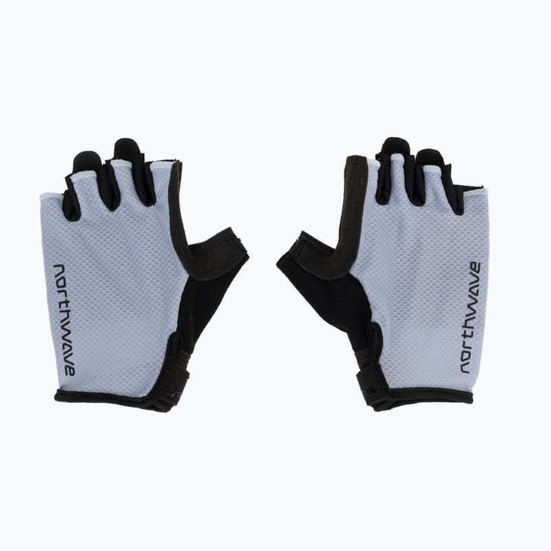 Mănuși de ciclism pentru femei Northwave Active Max Short Finger ice grey 2
