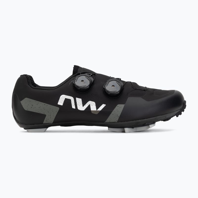 Încălțăminte de ciclism MTB pentru bărbați Northwave Extreme X black/dark grey 2