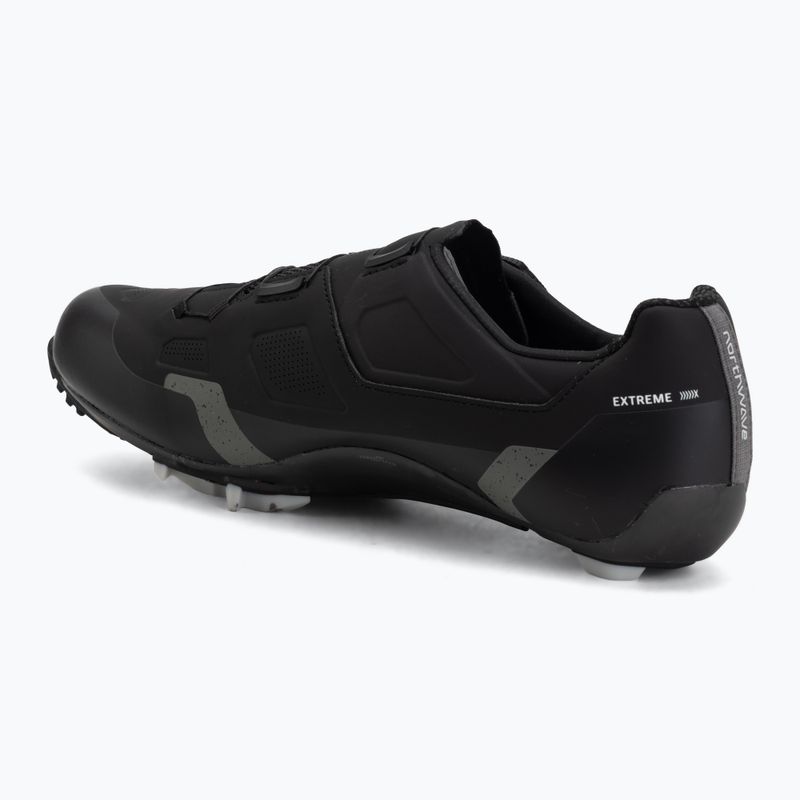 Încălțăminte de ciclism MTB pentru bărbați Northwave Extreme X black/dark grey 3