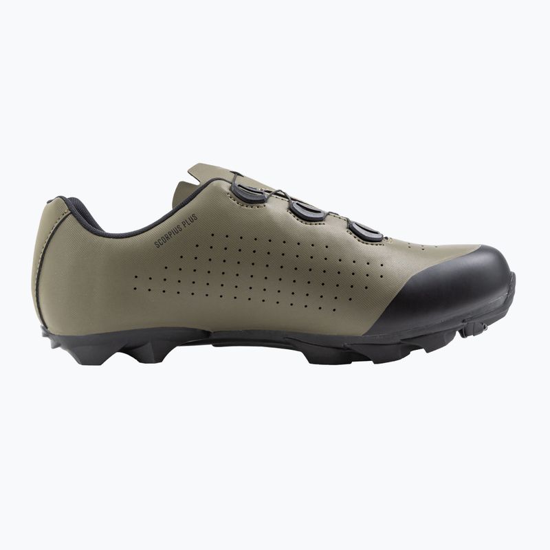 Încălțăminte de ciclism MTB pentru bărbați Northwave Scorpius Plus green forest/black 2