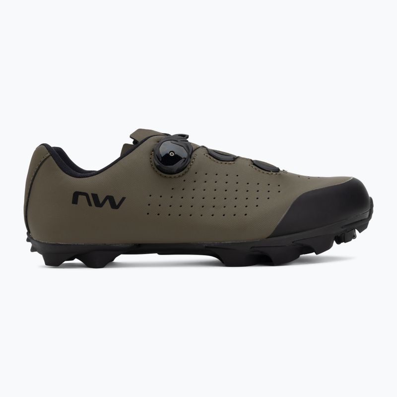 Încălțăminte de ciclism MTB pentru bărbați Northwave Scorpius Plus green forest/black 2
