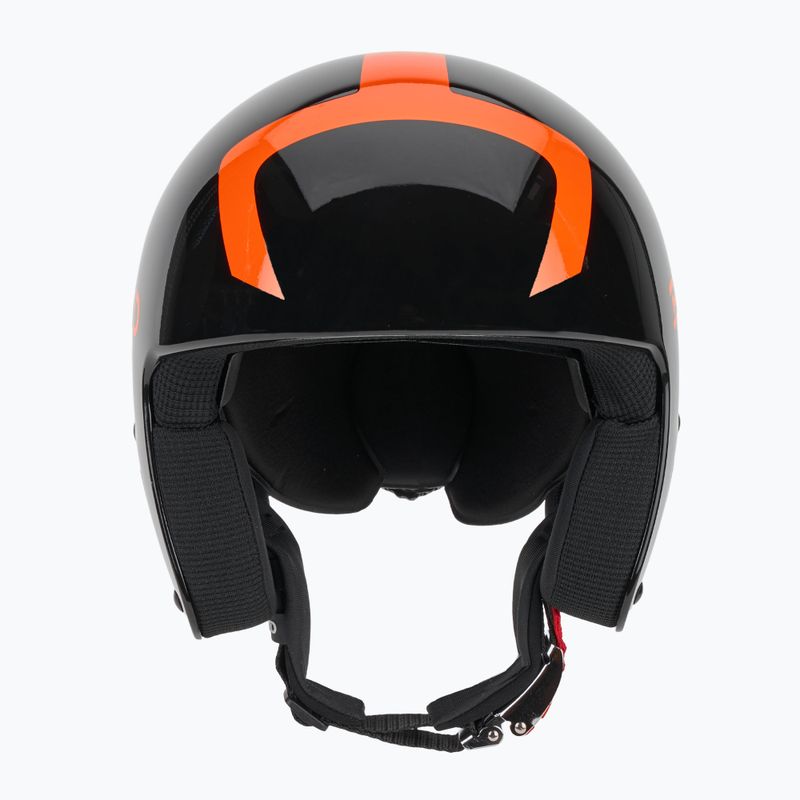 Cască de schi pentru copii Briko Vulcano FIS 6.8 JR shiny black/orange 2