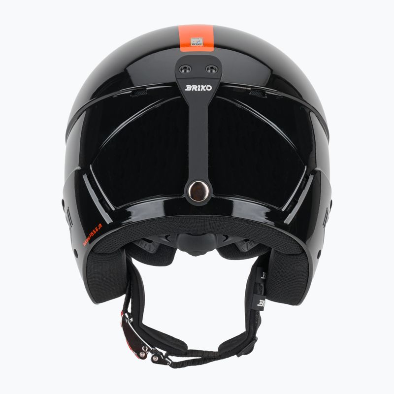 Cască de schi pentru copii Briko Vulcano FIS 6.8 JR shiny black/orange 3