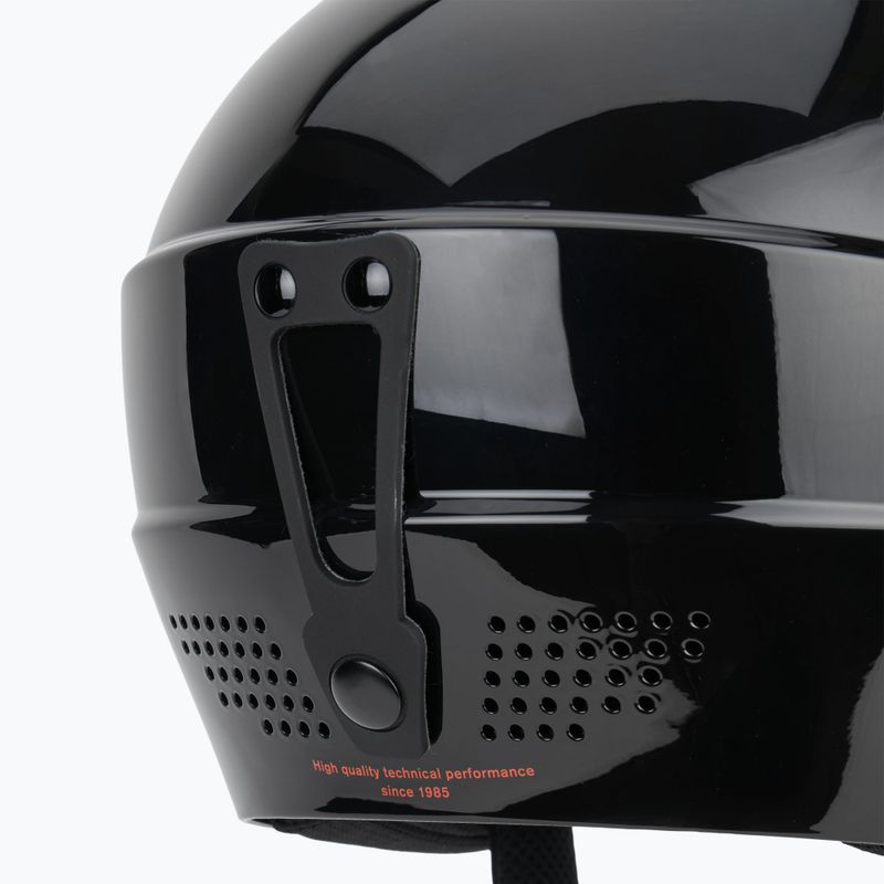 Cască de schi pentru copii Briko Elias Jr shiny black/orange 8