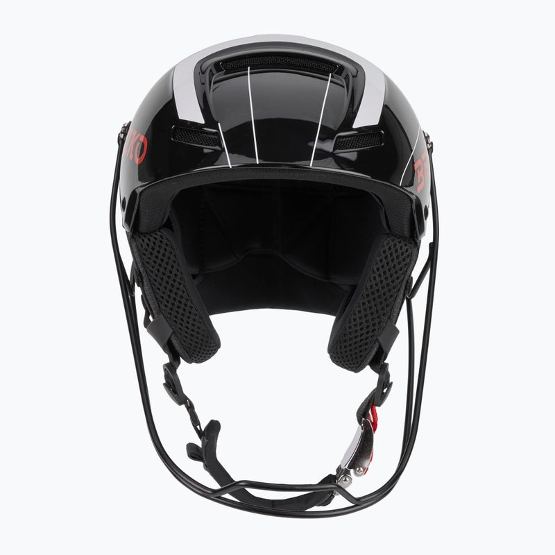 Cască de schi Briko Slalom 2.0 USA shiny black/white/cardinal red 2