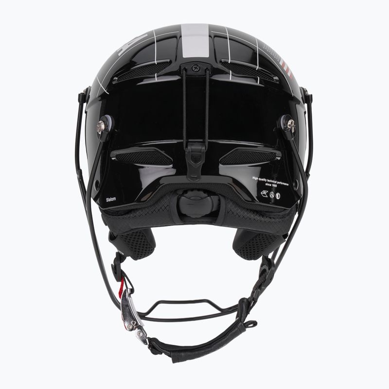 Cască de schi Briko Slalom 2.0 USA shiny black/white/cardinal red 3