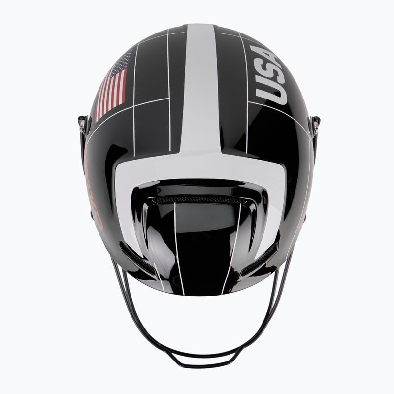 Cască de schi Briko Slalom 2.0 USA shiny black/white/cardinal red 6