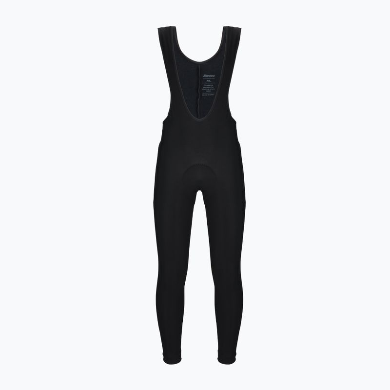 Pantaloni de ciclism pentru bărbați Santini Raro negru SP1180MAXRARONE