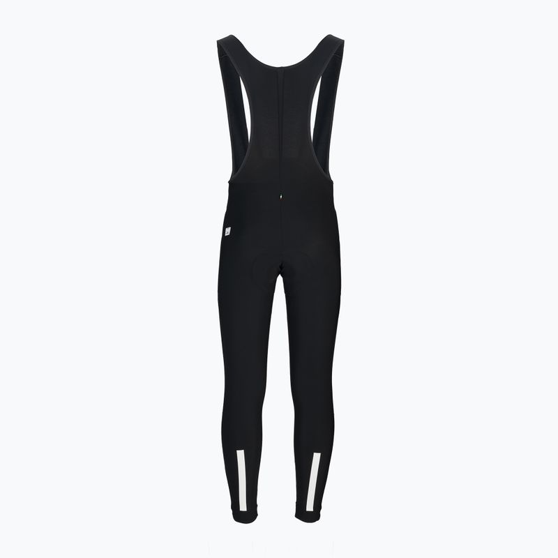 Pantaloni de ciclism pentru bărbați Santini Raro negru SP1180MAXRARONE 2