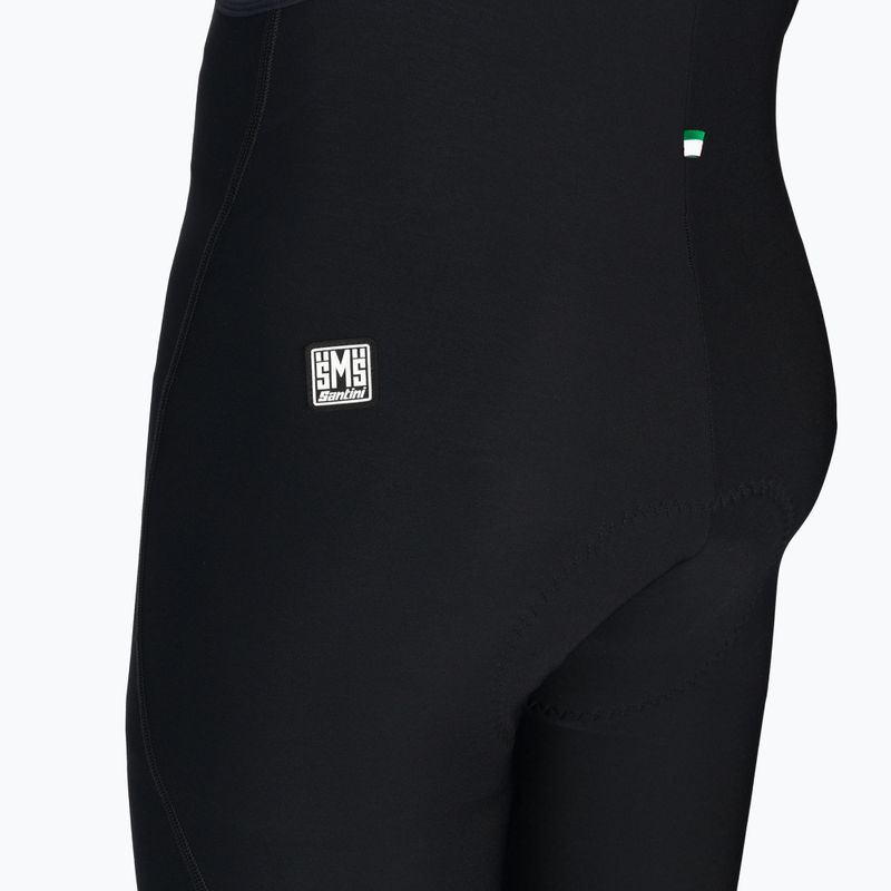 Pantaloni de ciclism pentru bărbați Santini Raro negru SP1180MAXRARONE 3