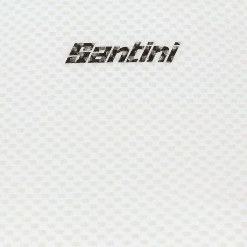 Santini pentru bărbați Santini Tricou fără mâneci pentru ciclism Baselayer Lieve alb BM002GLLLIEVEBIXS 3