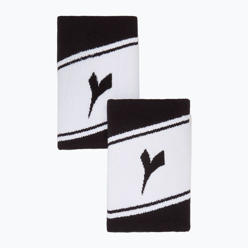 Diadora brățară cu logo larg 2 buc. alb/negru C7306 3