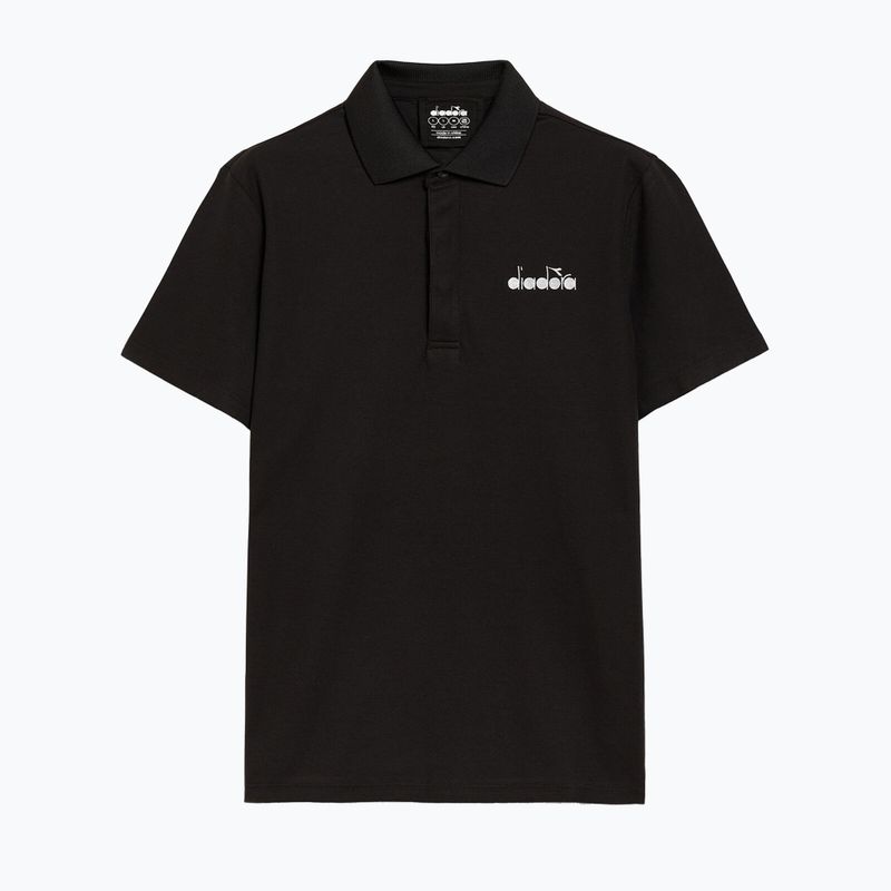 Tricou de tenis pentru bărbați Diadora Statement Polo SS 80013 negru DD-102.176856