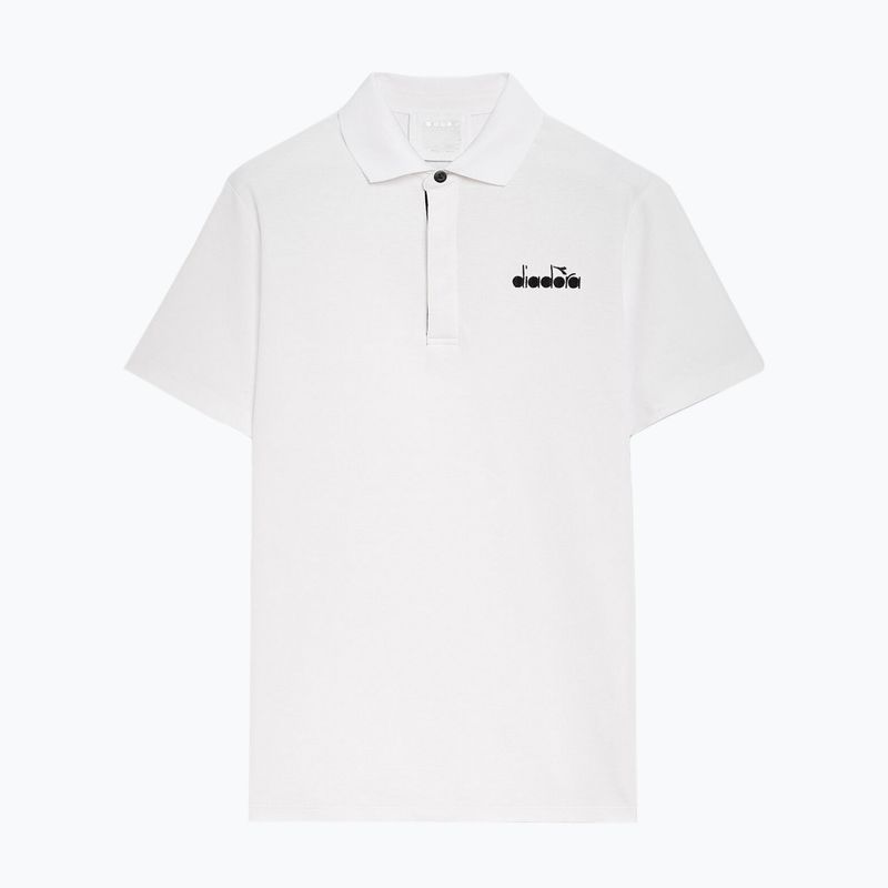 Tricou polo pentru bărbați Diadora Statement alb DD-102.176856