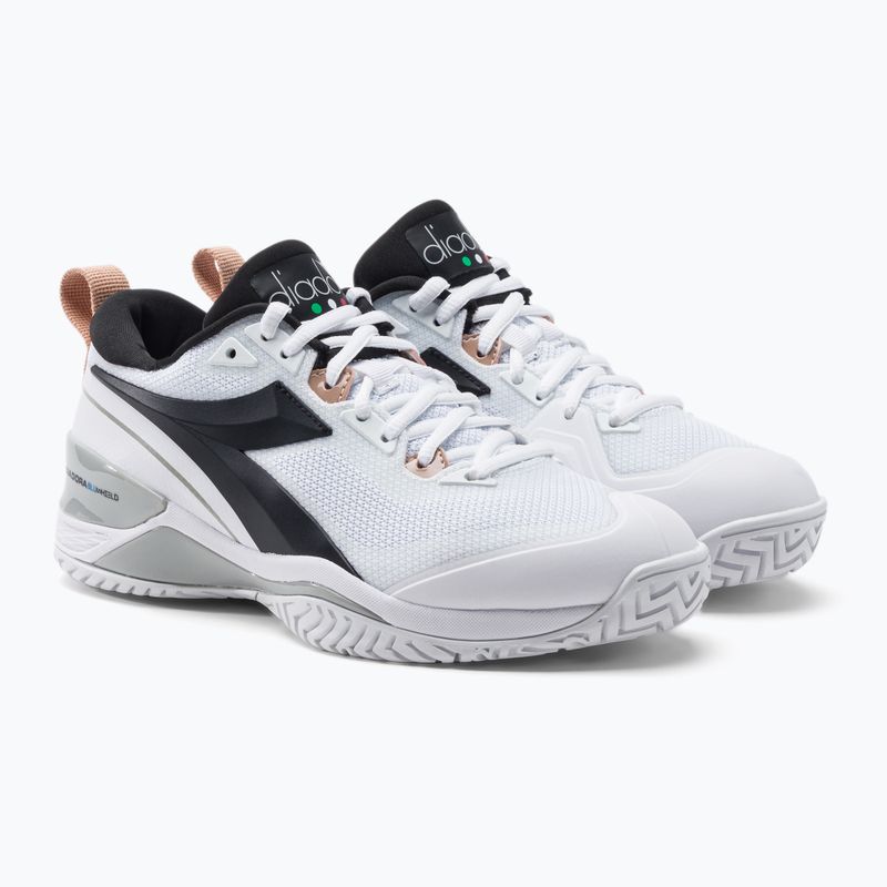 Pantofi de tenis pentru femei Diadora Speed Blushield 5 AG alb și negru DD-101.176941 5