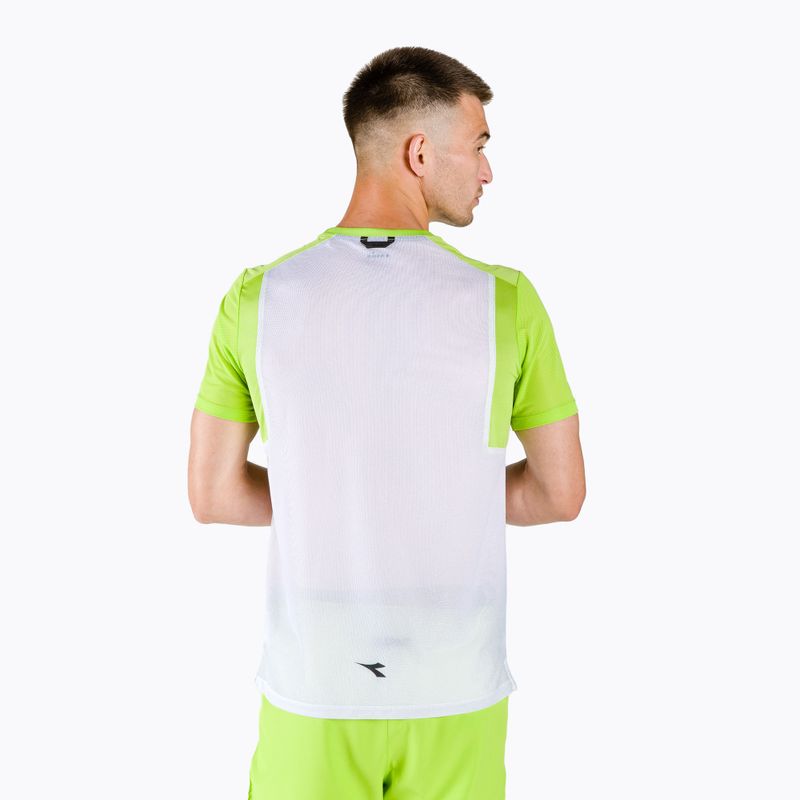 Tricou de tenis pentru bărbați Diadora Clay SS 20002 alb DD-102.176842 3