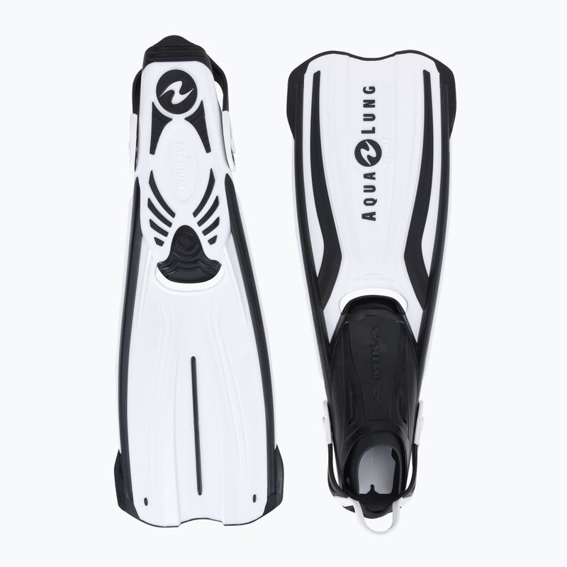 Aqualung Amika aripioare de scufundare alb FA271113 2