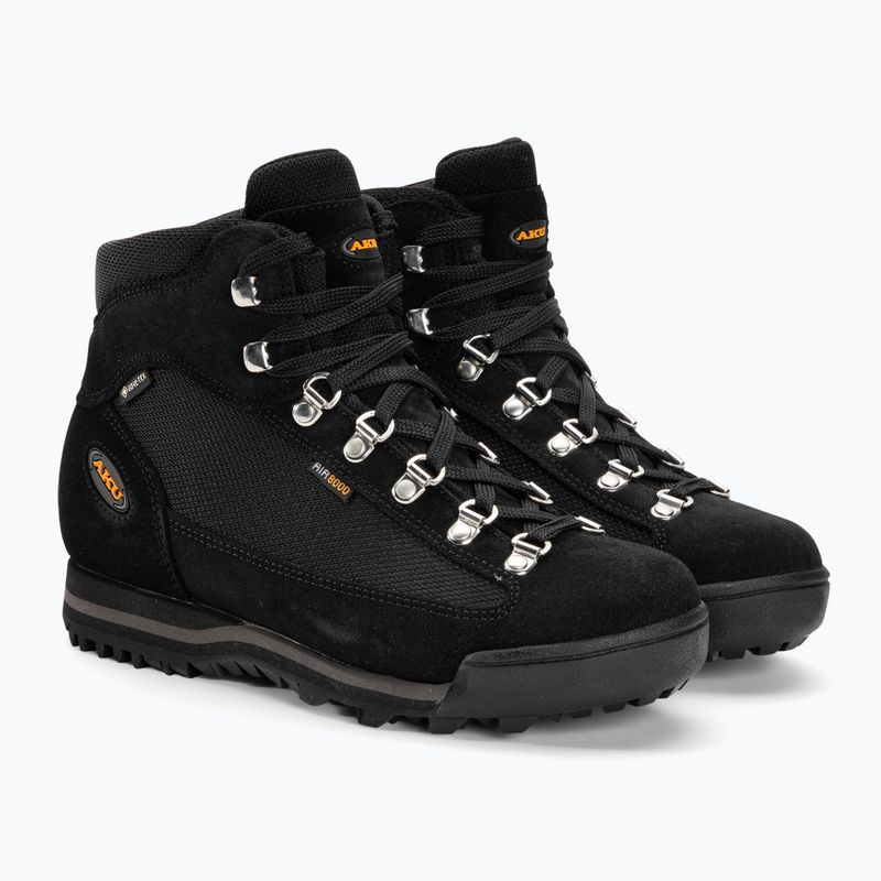 Cizme de trekking pentru femei AKU Ultralight Micro GTX negru/negru 4