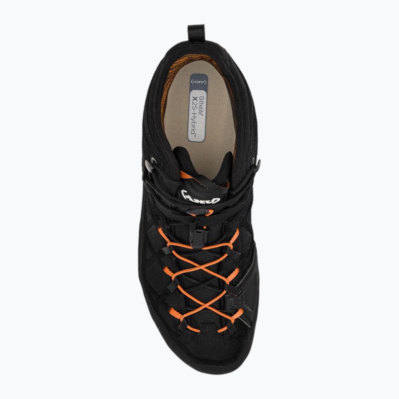 AKU Rock Dfs Mid GTX bărbați cizme de trekking negru-portocaliu 718-108 6