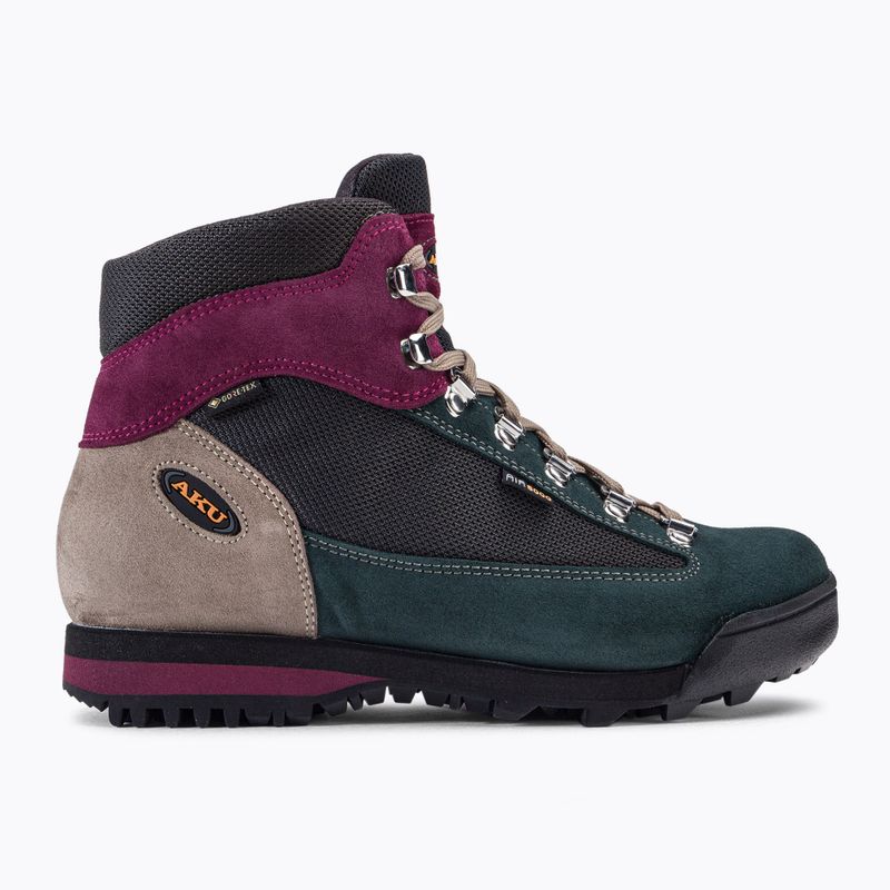 Cizme de trekking pentru femei AKU Ultra Light Original GTX gri-verde 365.20-388 2