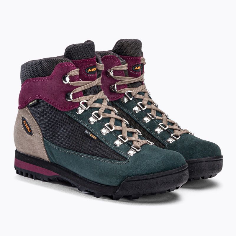 Cizme de trekking pentru femei AKU Ultra Light Original GTX gri-verde 365.20-388 5