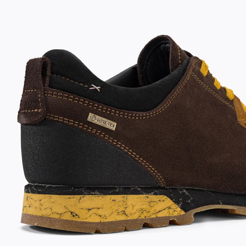 Încălțăminte de trekking pentru bărbați AKU Bellamont III Suede GTX maro-galbenă 504.3-222-7 9