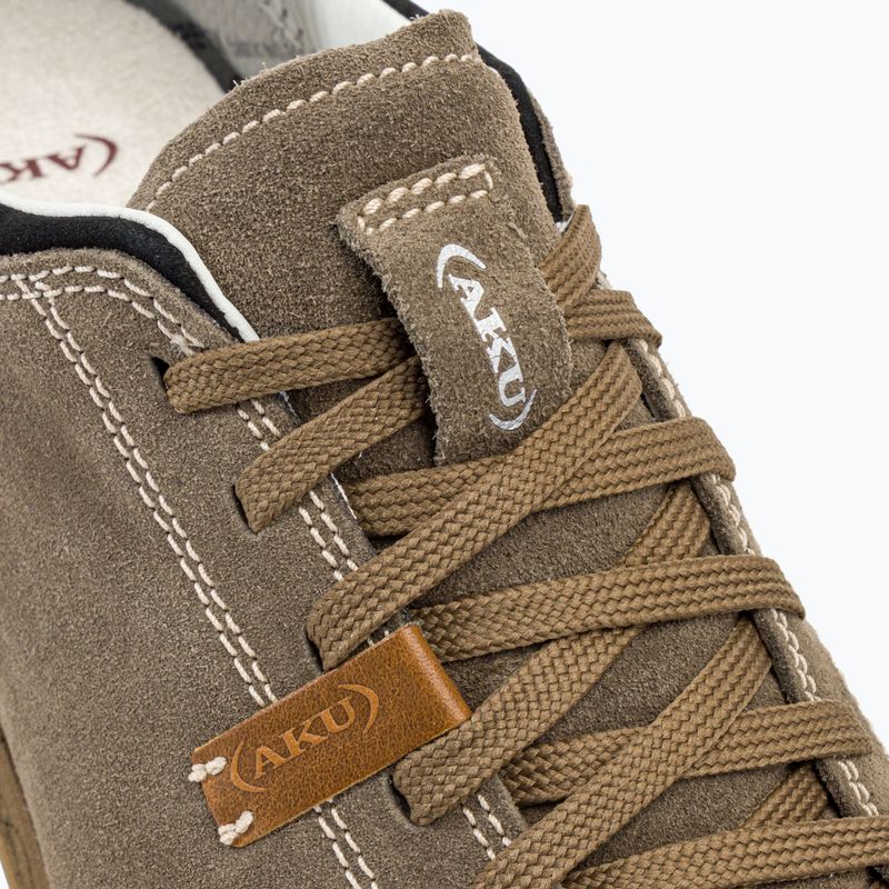 Încălțăminte de trekking pentru bărbați AKU Bellamont III Suede GTX maro-neagră 504.3-039-7 8