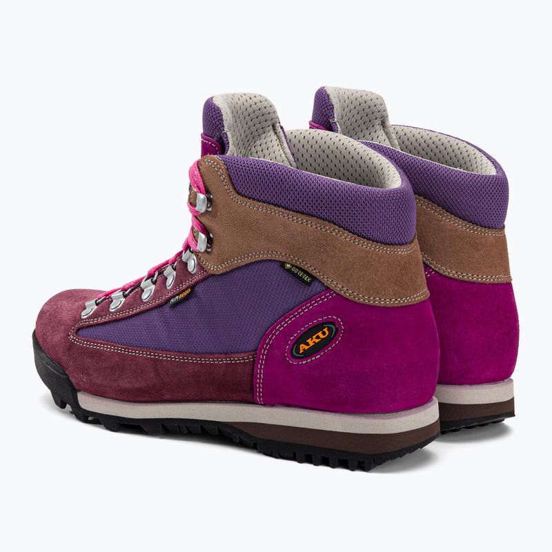 Încălțăminte de trekking pentru femei AKU Ultra Light Original GTX roșu-movă 365.20-589-4 3