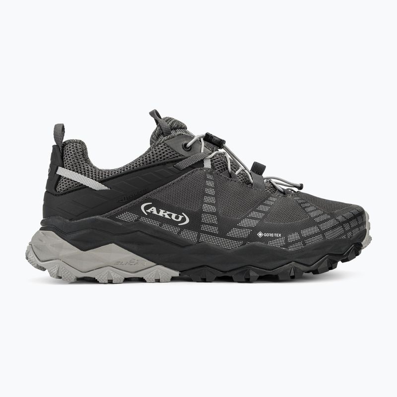 Încălțăminte de turism pentru bărbați AKU Flyrock GTX black/silver 2