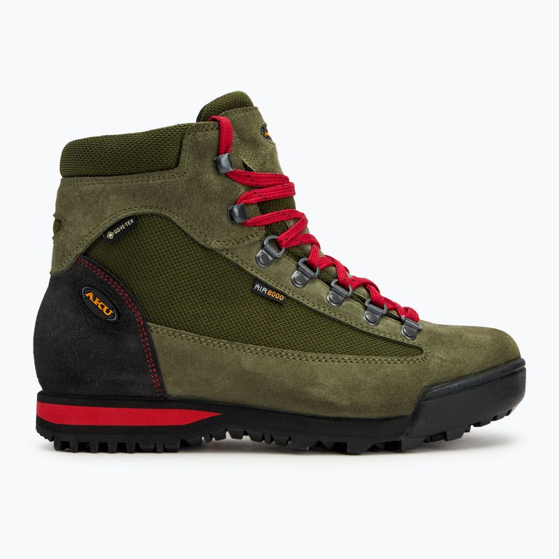 Încălțăminte de trekking pentru bărbați AKU Slope Micro GTX military green/red 2