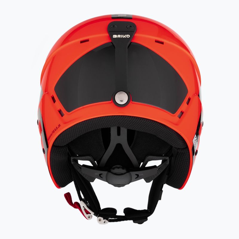 Cască de schi pentru copii Briko Vulcano FIS 6.8 JR shiny orange/black 3