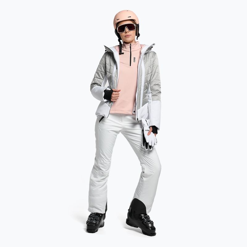 Pantaloni de schi pentru femei Colmar albi 0453 2