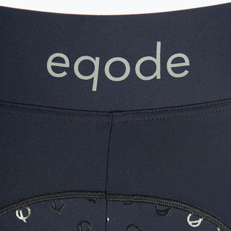 Jambiere de călărie cu picior întreg pentru femei Eqode by Equiline Dodie albastru marin N56001 3