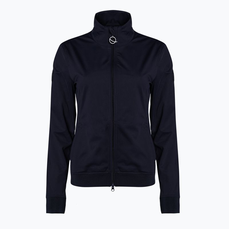 Jachetă de călărie pentru femei Eqode by Equiline Softshell Dora albastru R56009