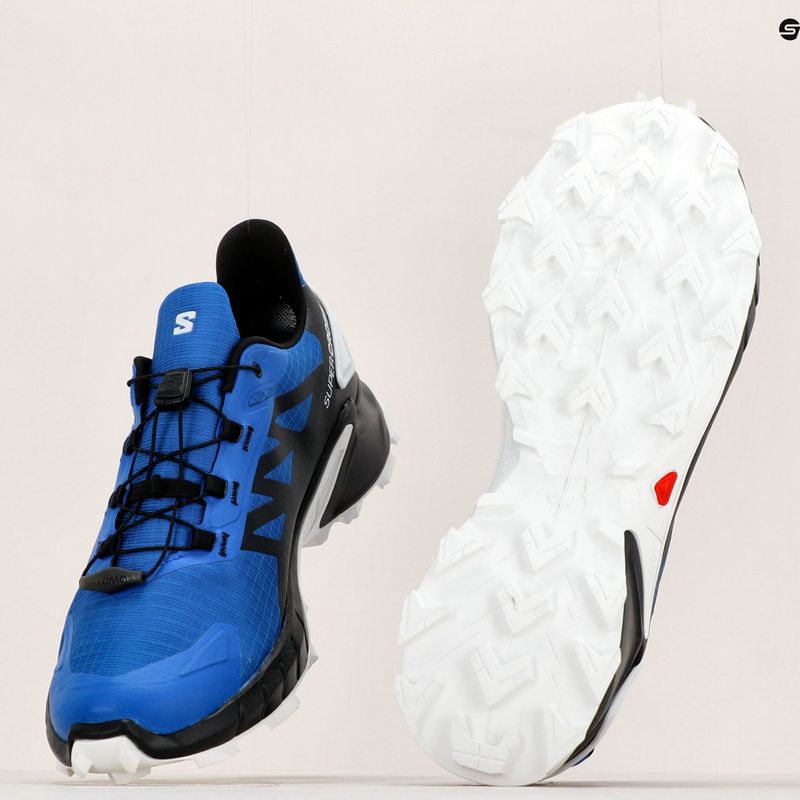 Încălțăminte de alergat pentru bărbați Salomon Supercross 4 GTX albastră L47119600 15